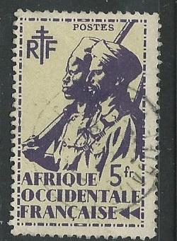 French West Africa + Scott # 32 - Used