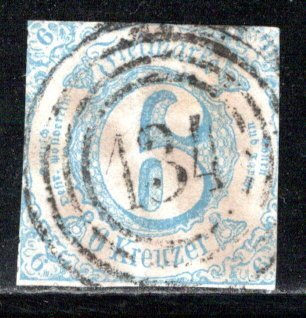 German States Thurn & Taxis Scott # 54, used