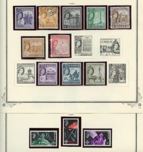 Malta Collection on Scott Specialty Pages