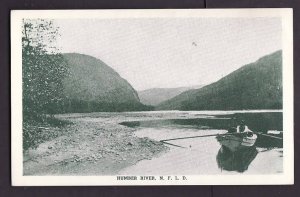 Newfoundland-unused JC Parsons Corner Brook NFLD postcard-Humber River -