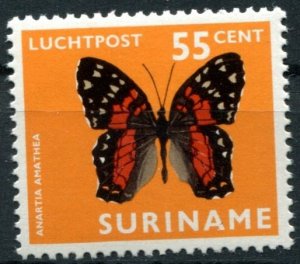 Suriname Sc#C50 MNH, 55c multi, Local Moths and Butterflies (1972)