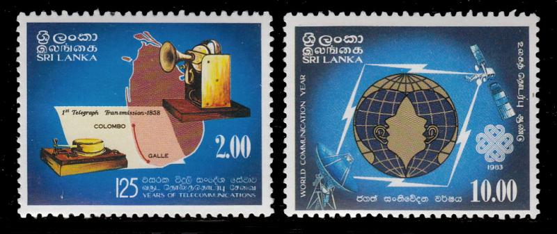 Sri Lanka 682 - 683 MNH