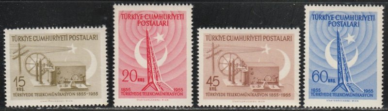 Turkey #1167-1170 MNH Full Set of 4