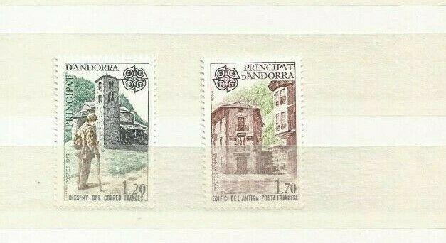 ANDORRA 1979 SCOTT 269-70 MNH 