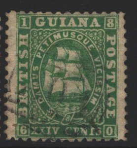 British Guiana Sc#22 Used