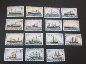 Falkland Islands 1982 Sc 260a-74a set MNH