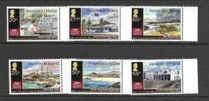 ASCENSION Sc 1163-68 NH issue of 2016 - BBC WORLD SERVICE 