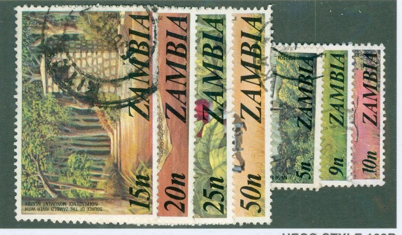 Zambia 139-146 X-140 USED CV $4.70 BIN $3.35