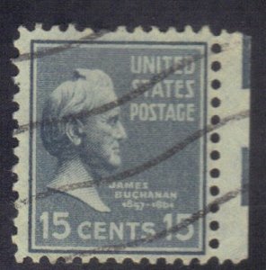 USA SCOTT #820,  USED 15c 1938  SEE SCAN