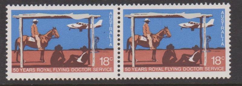 Australia 1978 Flying Doctor Sc#676 MNH Pair