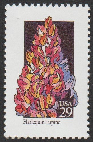 SC# 2664 - (29c) - Wildflowers - Harlequin Lupine - MNH Single