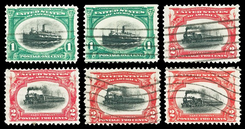 Scott 294-295 1c-2c Pan-American Issues Used Cat $10