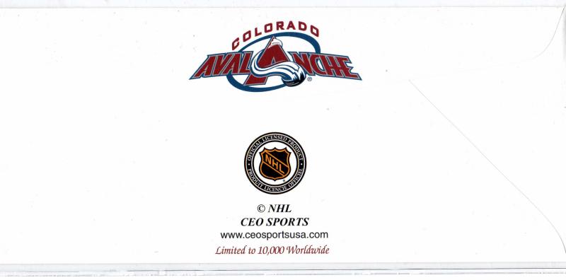 US 2001 Stanley Cup Champions Colorado Avalanche!