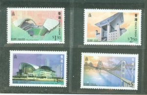 Hong Kong #388-391 Mint (NH) Single (Complete Set)