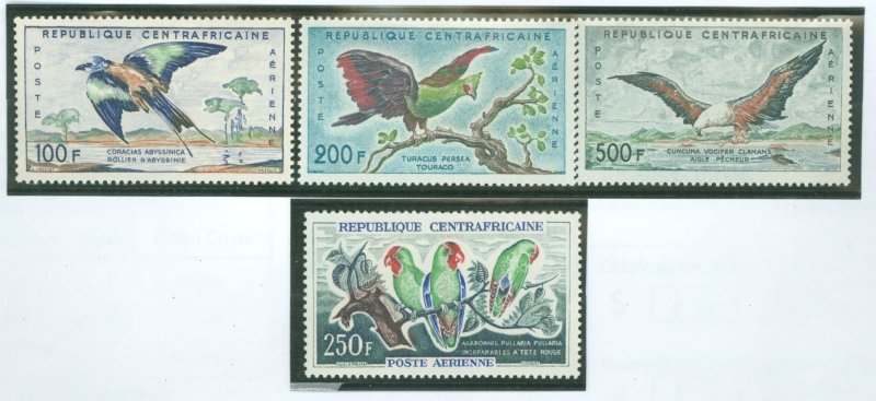 Central African Republic #C1-C3/C8 Unused Single (Complete Set)