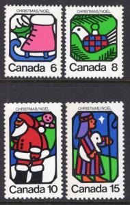 Canada 625-628 Christmas MNH VF