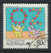 Australia SG 1133  SC# 1075  Used / FU  Performing Arts