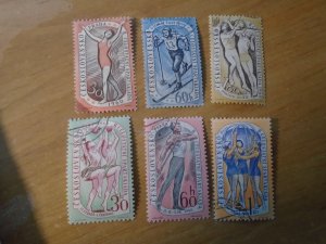 Czechoslovakia  #   955-60  used