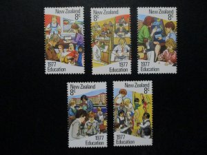 New Zealand #621-25 Mint Hinged - WDWPhilatelic (8-24)