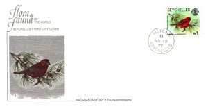 Seychelles, Worldwide First Day Cover, Birds