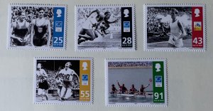 ISLE OF MAN 2004 OLYMPIC GAMES SG1152/1156  MNH SEE SCAN