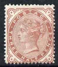 Great Britain 1880-81 QV 1.5d venetian red very fine ligh...