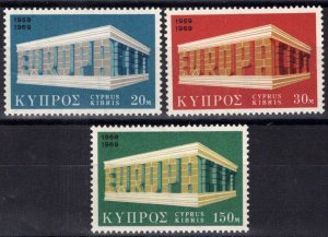 ZAYIX Cyprus 326-328 MNH Europa CEPT 083022S147