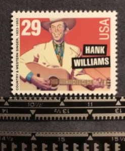 Scott 2723A, Hank Williams perf 11 variety