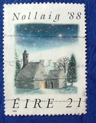 Ireland 730, 21p St. Kevin's Church, Glendalough, Used, VF