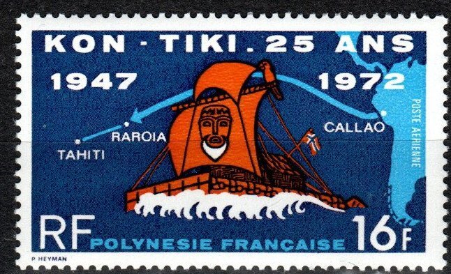 French Polynesia #C87  MNH CV $10.00 (X7520)