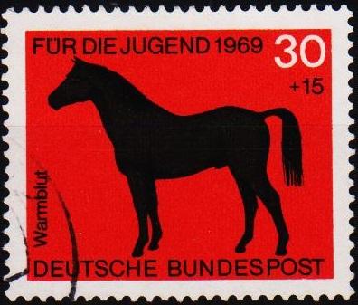 Germany. 1969 30pf+15pf S.G.1480 Fine Used