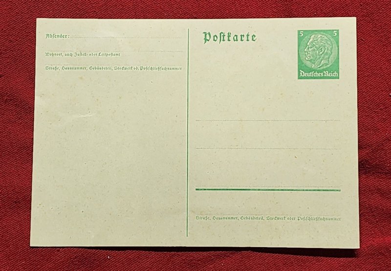 Nazi Germany Third Reich Postcard Litzmannstadt Jewish Ghetto Judaica WW2 WWII
