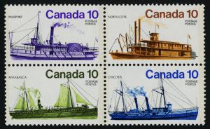 Canada 702ii Block MNH Ships