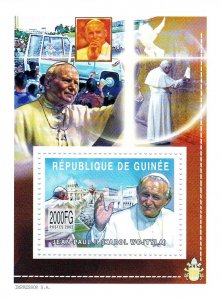 Pope John Paul II (Karol Wojtyla) 2002 - Imperf. - Luxury block-
