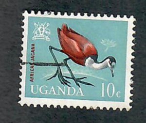 Uganda #98 used Single