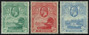ST HELENA 1922 KGV PICTORIAL SET