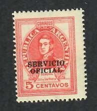 Argentina; Scott O42; 1953; Unused; NH