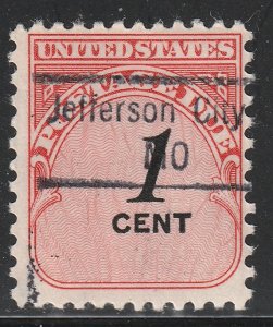 Precancel - Jefferson City, MO - PSS 843