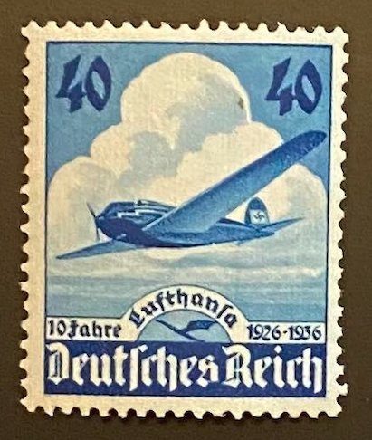 [AG] Germany 1936 Sc #469 Mi 603 MNH OG XF Mi-CV 65€