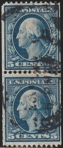 351 used coil pair, George Washington - no per item S&H fees