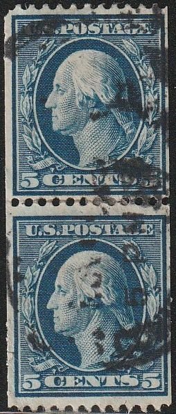 351 used coil pair, George Washington - no per item S&H fees