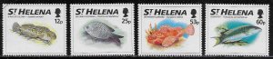 St Helena Scott #'s 623 - 626 MNH