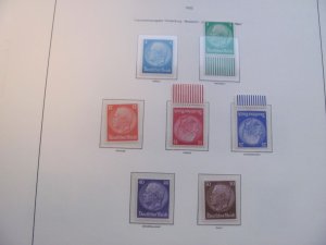 Germany 1932 HEAVY HINGED SC 391-397 SET 45 EUROS (208)