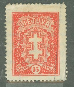 Lithuania #280 Used Single