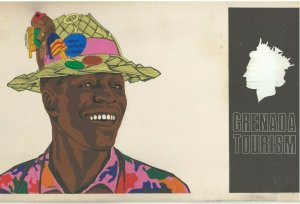 Grenada  1970 Tourist with hat, Tourism, unissued essay artwork