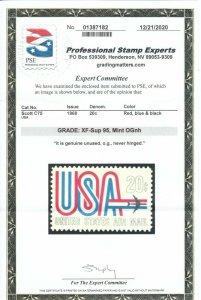 MOstamps - US #C75 Mint OG NH Grade 95 with PSE Cert - Lot # MO-2563 SMQ $25