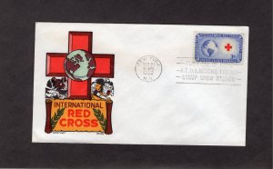 1016 Red Cross, FDC, CCC