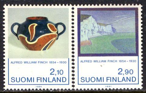 Finland; 1991: Sc. # 868-869: **/MNH Cpl. Set