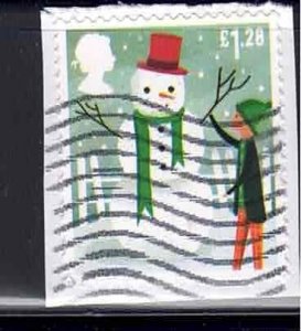 2014 Christmas GB QEII SG 3654 - Used