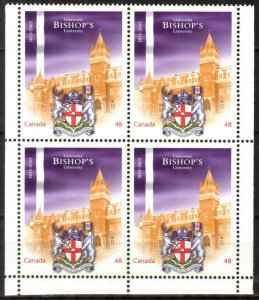 Canada 2003 University of Bishopp's Mi.2104 Block of 4 MNH